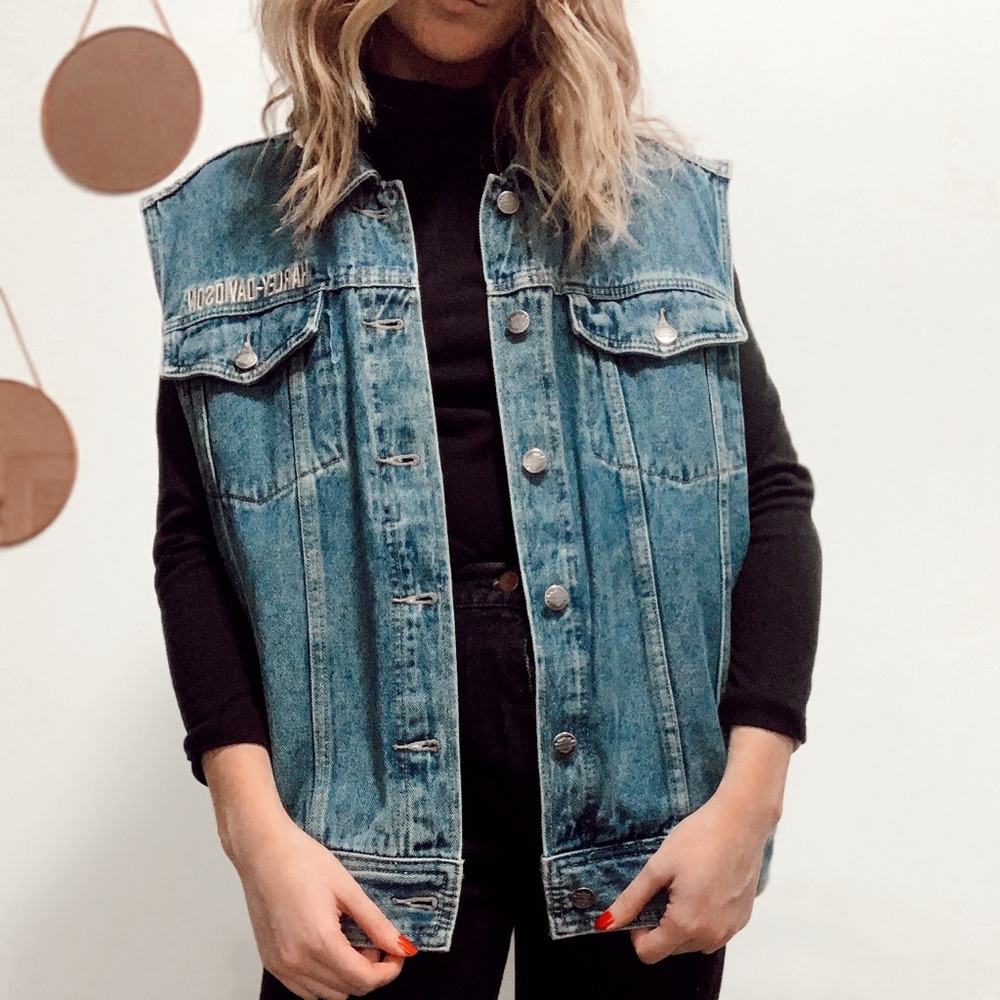 Harley Davidson Denim Vest